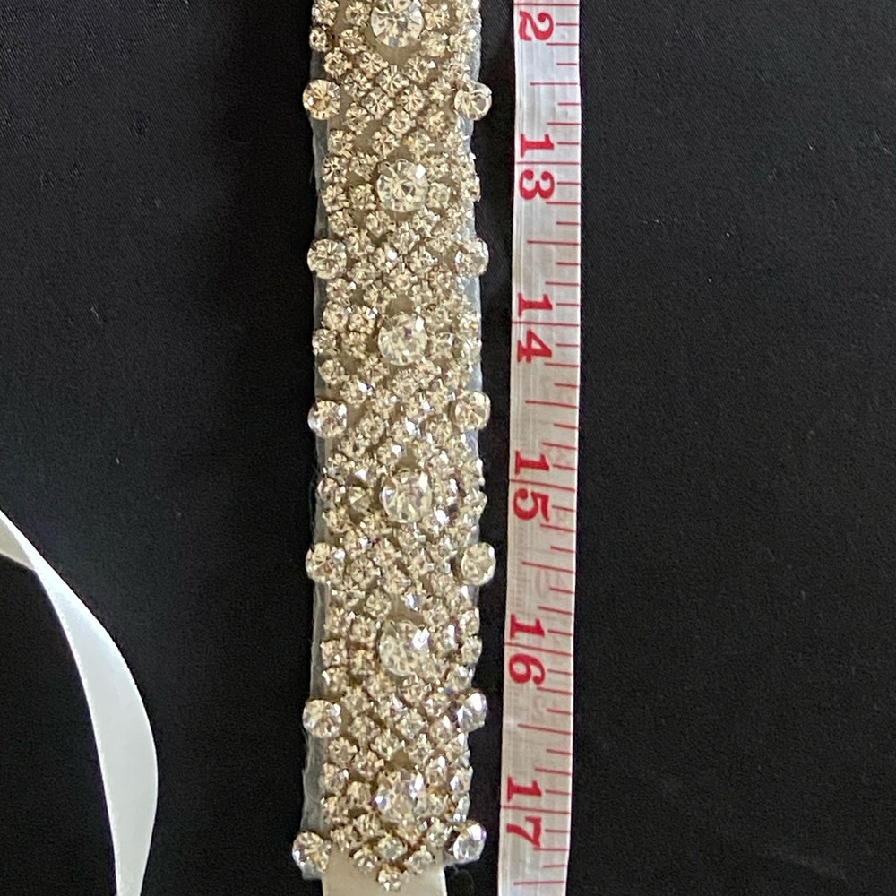 NWOT off white Beaded dress Belt - Picture 9 of 9